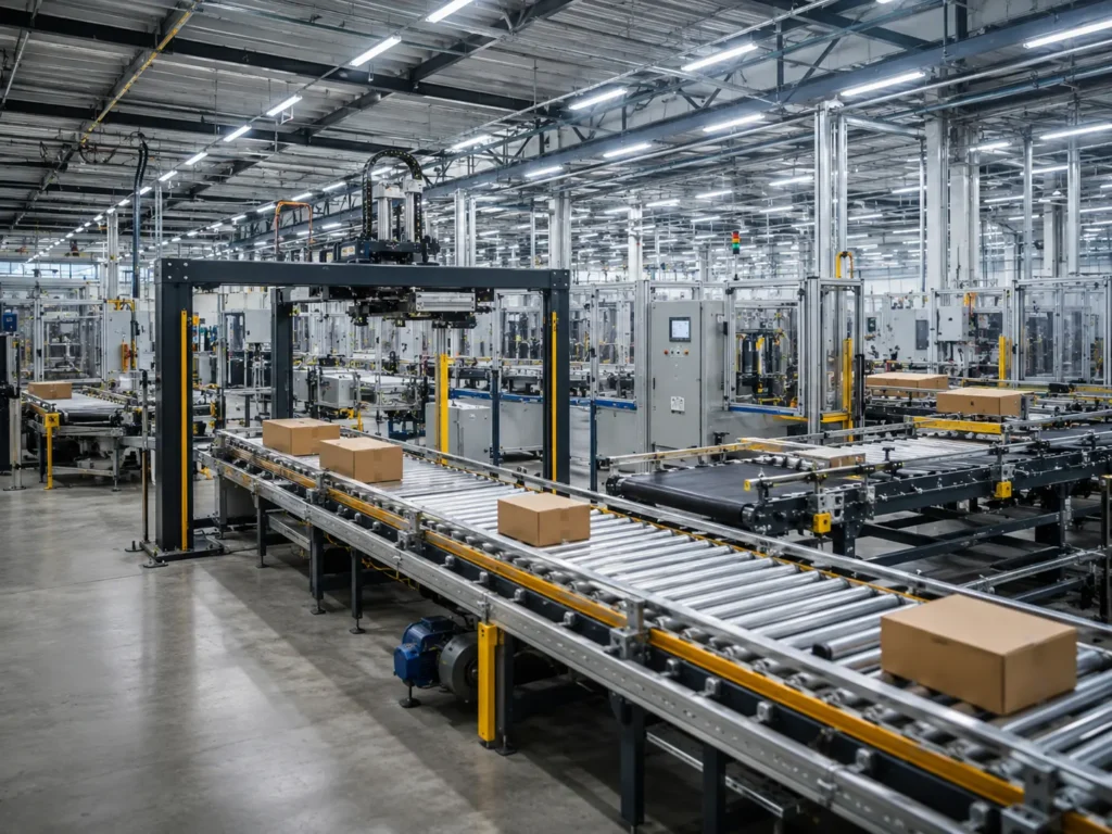 sistem conveyor dan automation industri