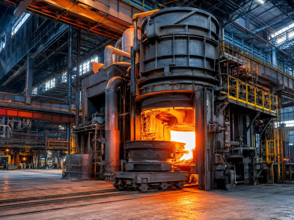 steel mill dan furnace industri