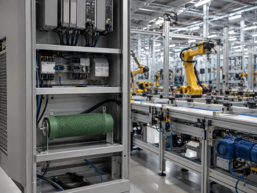 wirewound braking resistor untuk manufacturing automation