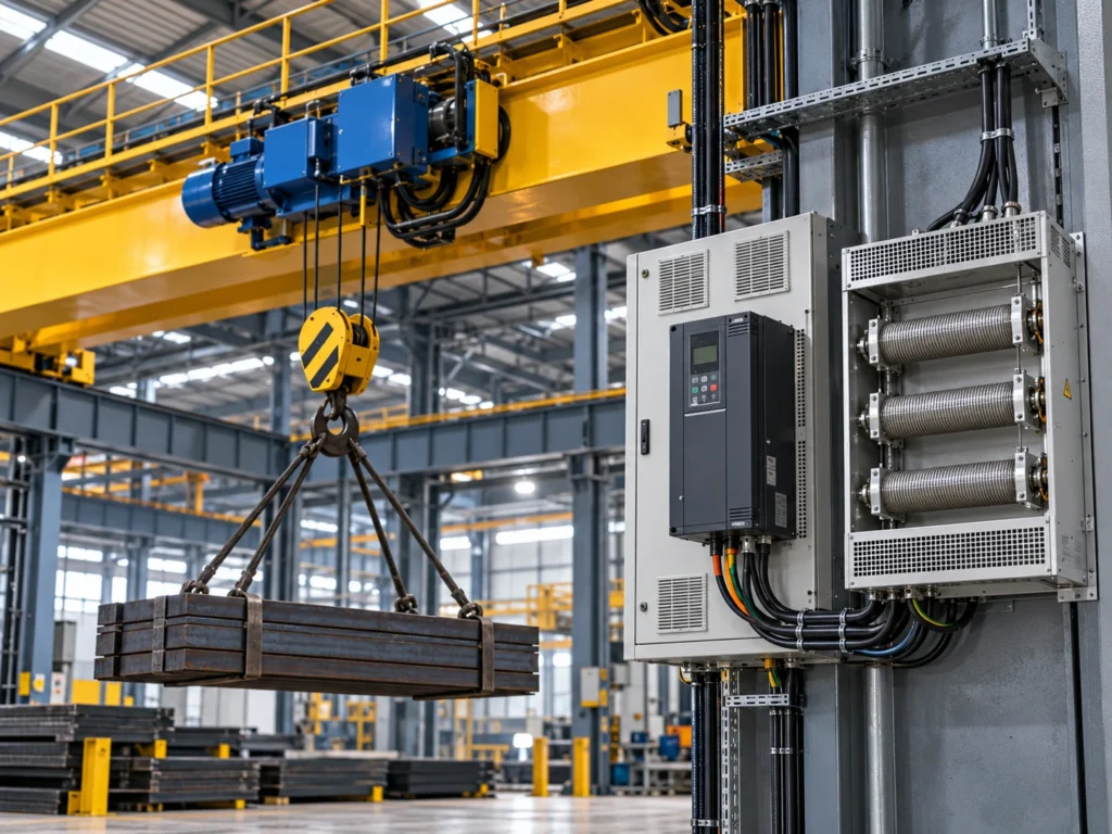 edgewound braking resistor untuk crane dan hoist