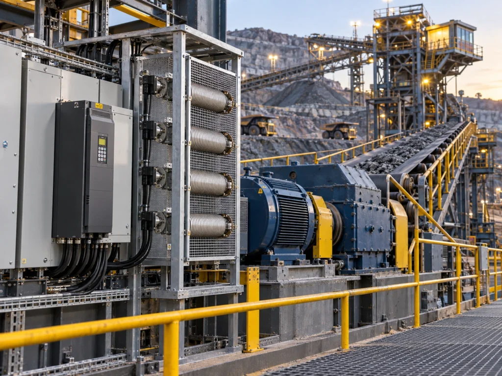 edgewound braking resistor untuk mining dan heavy equipment
