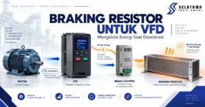 Braking resistor untuk VFD dan inverter industri