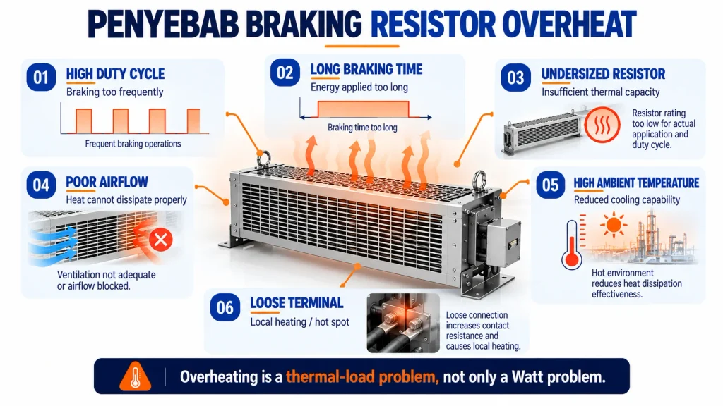 Braking Resistor Overheating Causes 