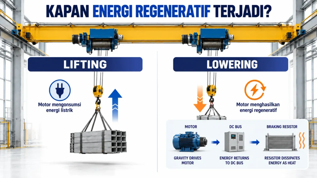 kondisi regeneratif pada hoist